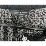 Lucky Brand Geometric Patterned Long Sleeve V-Neck Loose Fit Blouse Photo 2