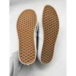 Vans  Black Perforated Leather Classic Slip On Skater Shoes Womens 8.5 Men Size 7 Photo 10