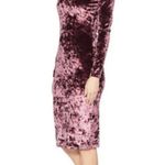 Michael Kors Crushed Velvet Cordovan Slim Fit Crewneck long Photo 5