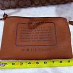 Coach Reversible Brown / Signature Large Tote Bag with Matching Pochette in EUC! Photo 2