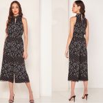 Ted Baker NWT Black Marcila Hazel High Neck Wide Leg Floral Jumpsuit Photo 16