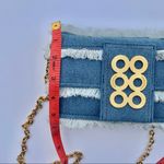 KOORELOO Amalfi Fringe Denim Crossbody Bag Photo 10