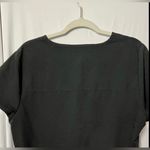 Jaanuu  Women's Black V Neck Scrub Top Size XL Photo 4