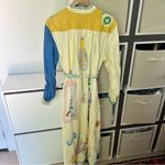 ALEMAIS Elixir Shirt Dress Maxi in Yellow, Green and Blue, New with Tags Yellow Size 4 Photo 6