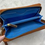 Tory Burch  Brown Zip Around Wallet Photo 2