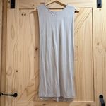 All Saints - Light Gray Rae Dress with Silk Panels - 6 Photo 7