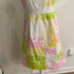 Lilly Pulitzer  Multi Fresh Picked Patch Patchwork Dress Photo 3