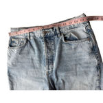 Free People  We The Free The Lasso Straight Leg High Rise Distressed Jean Size 31 Photo 8