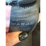 All Saints Jeans Women 27 Gray Washed Black Grace Slashed Distressed Skinny Photo 9