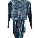 MISA Los Angeles  Ophelie Crushed Velvet Knot Dress Photo 3