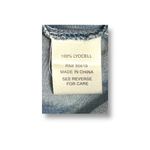 Studio JPR 1X Blue Chambray Denim Look Blouse Long Sleeve Tunic Top Boho Casual Photo 8