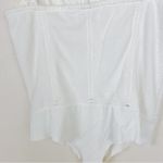 Jonathan Simkhai Paisley Bobbinet Bustier Bodysuit in Parchment Size M Photo 12