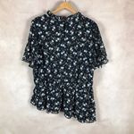 Lea & Viola Women's Plus Size Asymmetrical Floral Top NWT 1X Photo 6