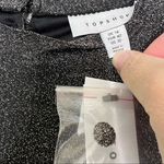 Top Shop Women's Long Sleeve‎ shimmer open back dress Size 10 Photo 4