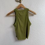 WSLY The Rivington Cropped Tank in Cactus Size Large Green Photo 1