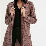 BLANK NYC NWT Snakeskin Faux Leather Trench Coat Size XS Jacket NEW! Photo 0