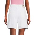 Mother Womens Snacks! The Pleated Sticky Rice Fun Dip Short, White Size 27 NWT Photo 4