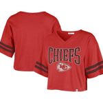 Women's '47 Red Kansas City Chiefs Fanfare Sport V Photo 0