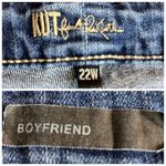 Kut From The Kloth  Jeans Plus Boyfriend Hi Rise Medium Blue Women's Size 22W Photo 5