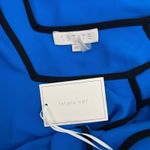 1. State  Cold Shoulder Crepe Game On Blouse Electric Sky Size XS Photo 8