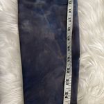 ODODOS Women's Cross Waist Yoga Leggings TieDye Look for Workout Running Size S Blue Photo 7