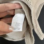 Madewell cropped beige tan natural crop top sleeveless cotton women's size small Photo 5