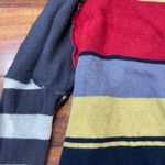 Free People Long Sleeve Multi Color Sweater Photo 3