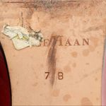 Cole Haan Women’s Red Leather Slip On Shoes Sz. 7 Photo 6