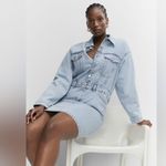 Mango • DENIM DRESS WITH POCKETS • NWT Photo 7