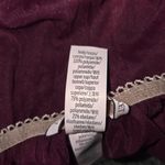 Victoria's Secret Elegant Lace Halter Babydoll Lingerie Dress Burgundy Large Photo 7