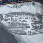 Levi's Levi’s 501 Original Fit High Rise Cutoff Distressed Denim Jean Shorts size 25 Photo 6