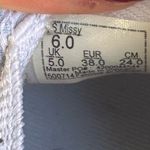 Vans Slip-On Sneakers 🌸 Tie-Dye Pastel Hearts • Size 6 Women’s 🩵🩷🩵🧡 Photo 4