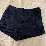 Hollister Black Denim Shorts Photo 0