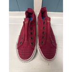 Blowfish Malibu Red Canvas Slip On Sneakers Shoes Casual Comfortable Size 7.5 Photo 1