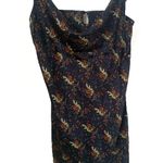 Victoria's Secret  Lingerie Slip Dress 2009 Navy With Birds In Nest Design Medium Photo 0