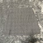 Brandy Melville  Black and White Plaid Mini Skirt Photo 0