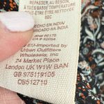 Free People  Uptown Boho Floral Tie Front Bell Sleeve Peasant Blouse Top Sz Small Photo 14