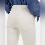 Madewell  The Perfect Vintage Jean Tile White Cream High Rise Mom Jeans Size 29 Photo 5