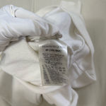 Alexander McQueen NWT authentic  white bustier print sweatshirt size italy40 Photo 7