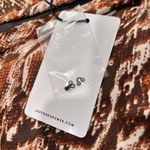 J.O.A. Wrap Snakeskin Print MIDI Skirt M Cream/Black Photo 8