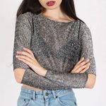 The Ragged Priest Glitterati Crop Top Photo 0