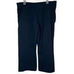 Ralph Lauren  Active LRL Wide Leg Pull-on Stretch Pants Womens Sz XL Crop Yoga Photo 2