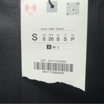 ZARA  Small Black Contouring Stretch Flare Trouser Dress Pants Business Photo 5