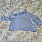Eloquii NEW Elements One Shoulder Sweatshirt Lavender 18/20 Long Sleeve Glam Photo 7