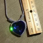 HEART of the Ocean Necklace and Earring Gift Set Blue Photo 5