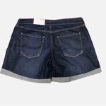 Arizona Jeans Arizona Jean Co Size 17 Shorts Jean Boyfriend 6” Dark Wash Blue Distressed NEW Photo 1