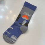Brooks Pacific NW Ghost Lite Crew Socks - Blue and Gray Photo 3