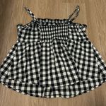 Eyeshadow  Black and White Checkered Top Photo 1