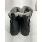 Womans JBU Finland Size 10 M Black Lined Slip On Ankle Boots Photo 4