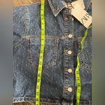 ZARA NWT  Limited Edition & Rare TRF Cropped Denim Jacket Women’s Size Large Photo 14